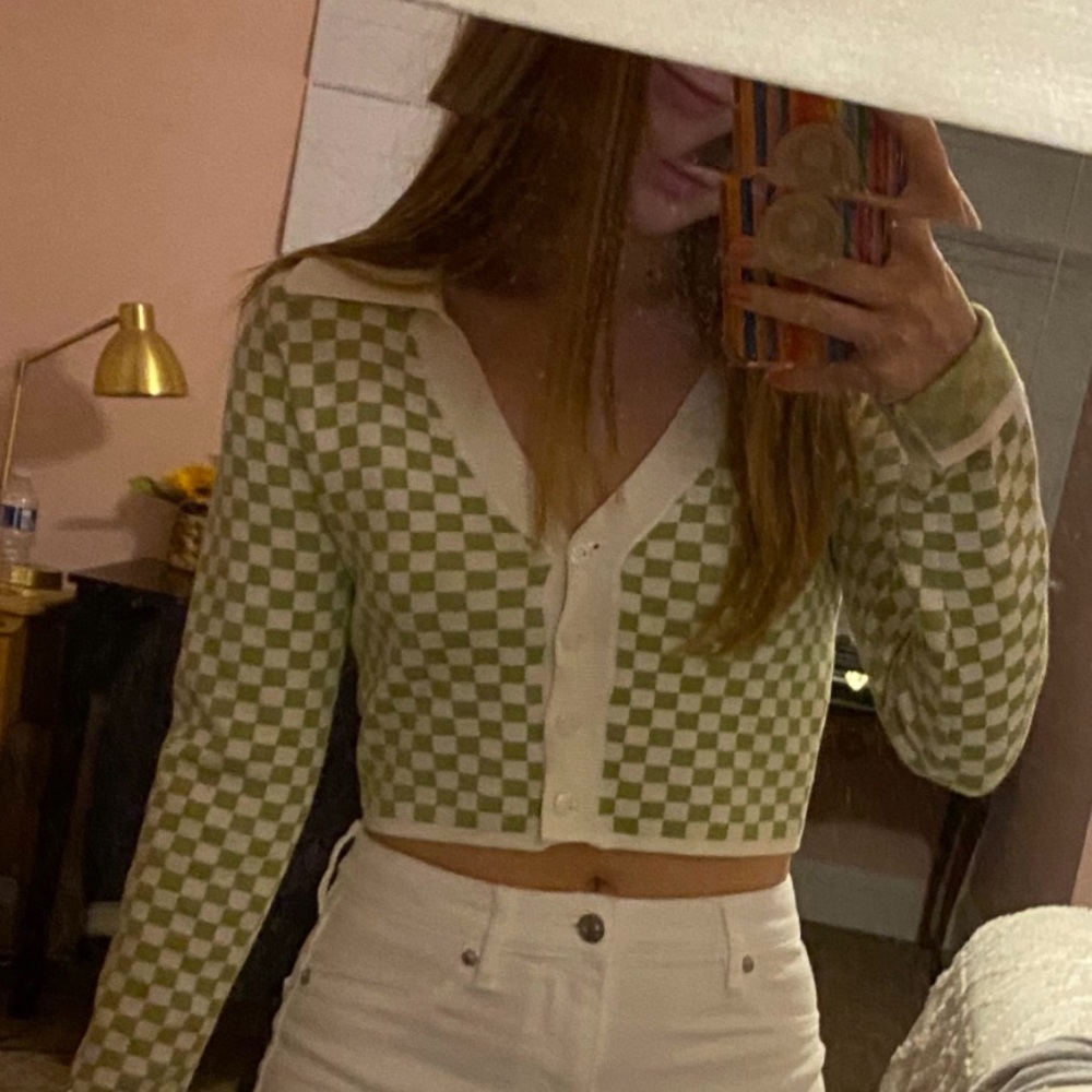 Vestique cropped sweater